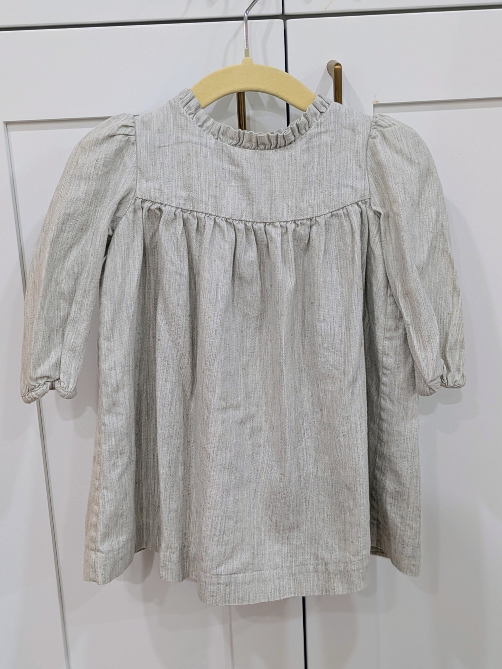 Marks & Spencer Long-Sleeve Cotton Dress